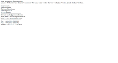 Desktop Screenshot of peterzeidler.de